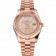 Swiss Rolex Day Date 40 Rose Gold Etched Dial Rose Gold Case And Bracelet