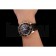Swiss Blancpain Air Command Monaco YS Black Dial Rose Gold Case Black Leather Strap