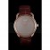 Hermes Classic Croco Leather Strap Silver Dial 801395