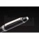 MontBlanc Silver Trimmed Black Enamel Ballpoint Pen With MB Engraving