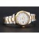 Swiss Rolex Datejust White Dial Stainless Steel Case Two Tone Gold Bracelet