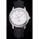 Omega De Ville Prstige Co-Axial White Dial Silver Case Black Leather Strap Roman Numeral