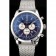 Breitling Transocean Stainless Steel Case Blue Dial