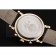 Omega Seamaster Vintage Chronograph Blue Dial Diamond Hour Marks Gold Case Black Leather Strap