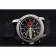 Round Burberry Sport Chronograph White Case Black Dial Black Rubber Bracelet   622618