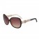 Givenchy Square Diamond Logo Beige Sunglasses 307828