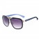Burrbery Logo Blue Frame Sunglasses  308385