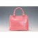 Prada Classic Patent Leather Satchel Pink