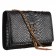 Saint Laurent Kate Monogram Tassel Python Leather Gold Hardware Black Medium Bag 18926844