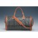Goyard Croisiere Travel Black And Tan Leather Trim Bag 18927360