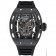 Richard Mille  Tourbillon Skull RM 052 Black Case Black Rubber Bracelet  1454260