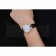 Omega Ladies Watch Pearl Dial Stainless Steel Case With Diamonds Black Leather Strap  622828