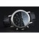 Patek Philippe Grand Complications Black Dial Engraved Silver Case Black Leather Bracelet 1454145