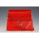 Chloe Faye Red Shoulder Bag