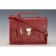 Saint Laurent High School Medium Crocodile Leather Bag Dark Red