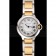 Cartier Ballon Bleu 30mm White Dial Stainless Steel Case Two Tone Bracelet