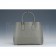 Prada Saffiano Double Tote Grey