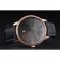 Swiss Vacheron Constantin Patrimony Grey Dial Gold Diamonds Case Black Leather Bracelet    1454173