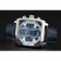 Tag Heuer Monaco 24 Calibre 36 Chronograph Blue And Grey Stripes Dial Blue Leather Strap 622273
