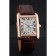 Cartier Tank MC White Dial Gold Case Brown Leather Strap  622578