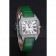 Cartier Santos 100 Diamond Silver Bezel 621914
