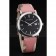 Burberry The City Classic Black Dial Pink Bracelet  622561