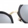 Miu Miu Noir Black Round Frames Sunglasses 308440