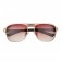 Prada Sporty Gold Frame Linea Rossa Logo Sunglasses 308306