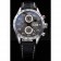 Tag Heuer Swiss Carrera Tachymeter Bezel Black Leather Strap Checkered Brown Dial