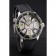 Swiss Blancpain 500 Fathoms Silver Dial Stainless Steel Case Black Canvas Strap