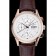 Patek Philippe Grand Complications White Dial Gold Case Brown Leather Bracelet  1454239