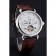 Vacheron Constantin Traditionnelle Calibre White Dial Silver Case Brown Leather Bracelet 1454065