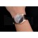 Swiss Patek Philippe Calatrava Black Dial Rose Gold Case Black Leather Strap