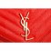 Saint Laurent Monogram Wallet On Chain Red