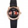 Hermes Classic Croco Leather Strap Black Dial 801398
