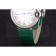 Cartier Ballon Bleu Silver Bezel with Pearl Dial Green Leather Band  621552
