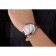 Cartier Ballon Bleu 42mm White Dial Stainless Steel Case Brown Leather Bracelet