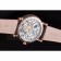 Cartier Luxury Skeleton Watch with Rose Gold Bezel and Brown Leather Band  621557