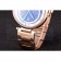 Cartier Ballon Bleu Rose Gold Stainelss Steel Strap Black Dial  621454