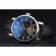 Patek Philippe Grand Complications Stainless Steel Case Black Dial Roman Numerals Black Leather Bracelet 622256