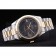 Rolex Datejust Grey Dial Gold Ribbed Bezel 7479