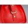 Saint Laurent Monogram Cabas Small Leather Bag Red
