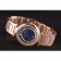 Cartier Ballon Bleu Rose Gold Stainelss Steel Strap Black Dial  621454