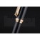 Bentley Gold Rimmed Black Ballpoint Pen  622790