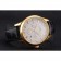 Swiss IWC Portugieser Perpetual Calendar White Dial Gold Case Black Leather Strap