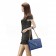 Saint Laurent Classic Monogram Satchel Rolay Blue 607883