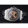 Swiss Audemars Piguet Royal Oak Offshore Gold Dial Stainless Steel Case Black Leather Strap  622849