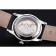 Omega De Ville Prstige Co-Axial White Dial Silver Case Black Leather Strap Roman Numeral