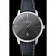 Swiss Vacheron Constantin Patrimony Grey Dial Silver Case Black Leather Bracelet 1454160