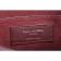 Saint Laurent Sunset Burgundy Leather Bag 18927386